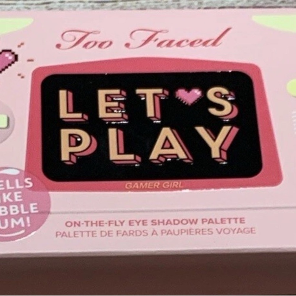 Too Faced Let's Play Eye Shadow Palette, brand new and in original packaging